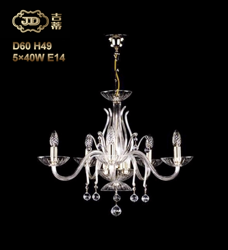 水晶吊灯 捷克原装进口5头简约欧式水晶吊灯 ￥7199元 会员优惠