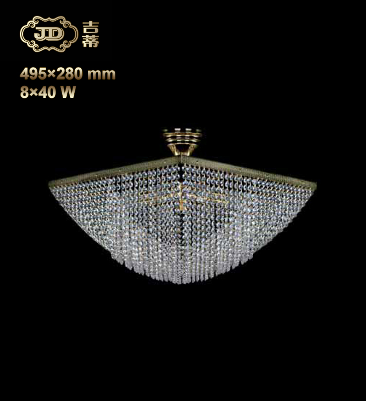 吸顶灯 捷克原装进口玄关过道8头水晶吸顶灯 ￥13999元 会员优惠
