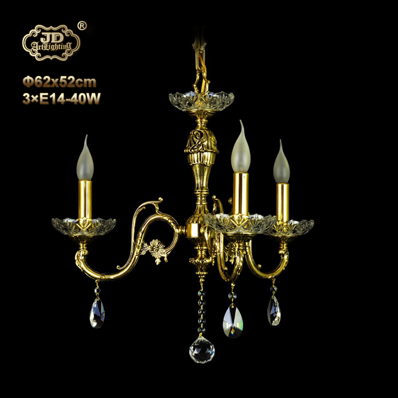 全铜灯 捷克工厂直供原装进口3头全铜吊灯 ￥8299元 会员优惠