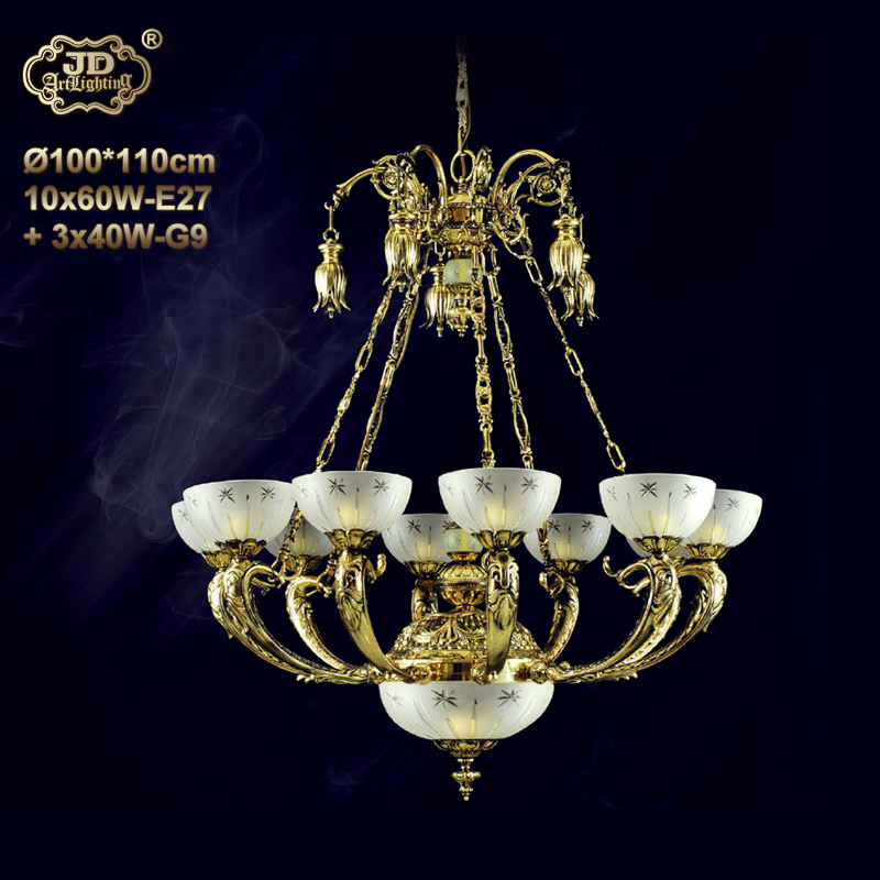 全铜吊灯 捷克工厂直供原装进口13头全铜大吊灯 ￥68299元 会员优惠