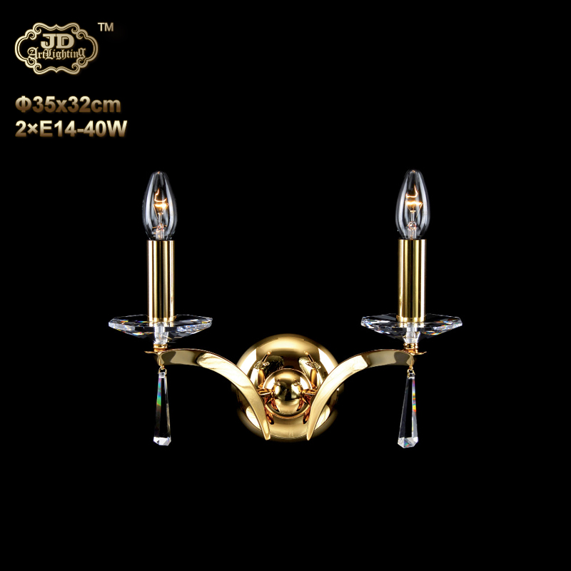 壁灯 捷克工厂直供原装进口2头24K镀金壁灯 ￥3899元 会员优惠