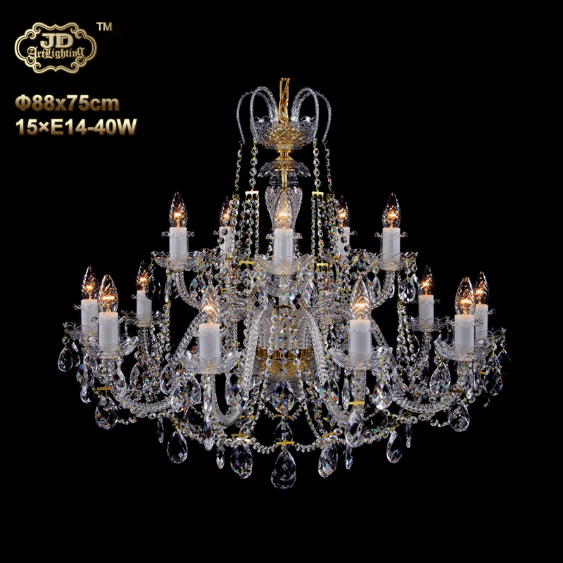 欧式吊灯 捷克直销原装进口经典15头水晶吊灯 ￥20399元 会员优惠